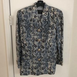 Versus-Versace gold button jacket/blazer